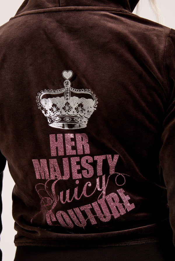 JAVA HER MAJESTY BAMBOO VELOUR HOODIE