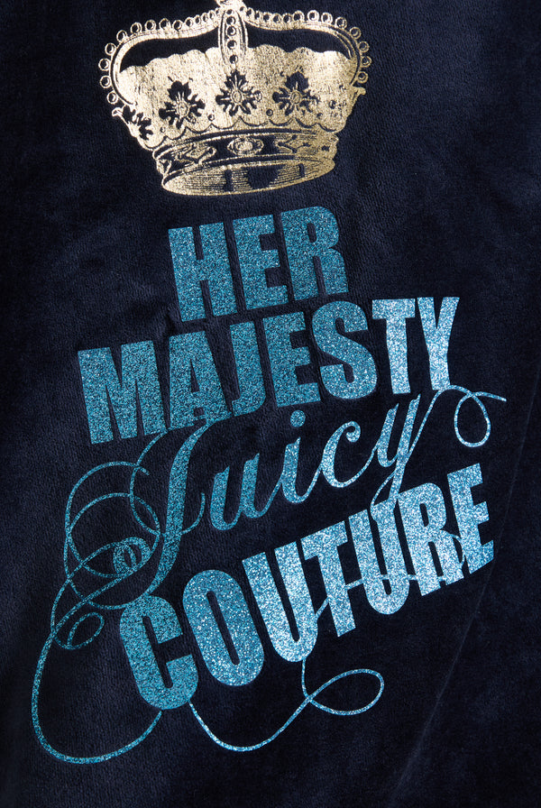 NIGHT SKY HER MAJESTY BAMBOO VELOUR HOODIE