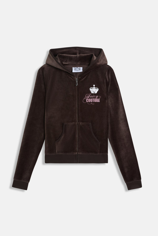 JAVA HER MAJESTY BAMBOO VELOUR HOODIE