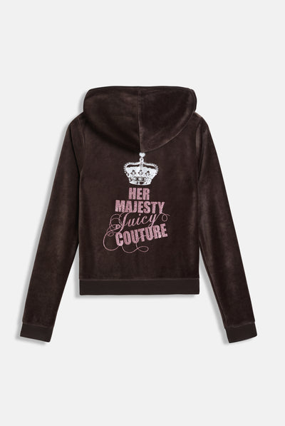 JAVA HER MAJESTY BAMBOO VELOUR HOODIE