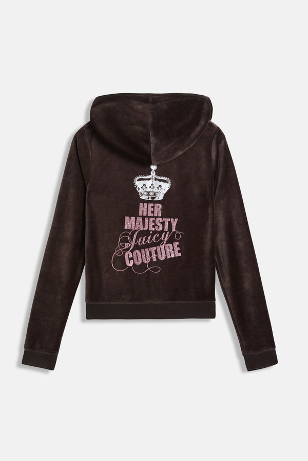 JAVA HER MAJESTY BAMBOO VELOUR HOODIE