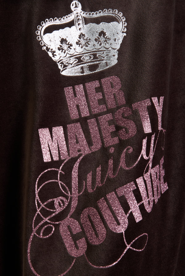 JAVA HER MAJESTY BAMBOO VELOUR HOODIE