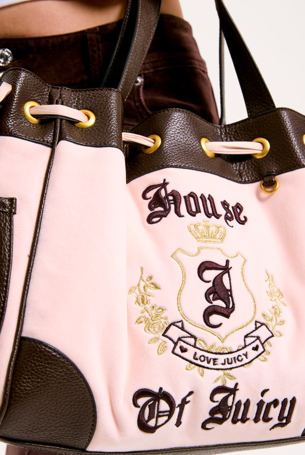 PINK CHAMPAGNE HOUSE OF JUICY DAYDREAMER BAG