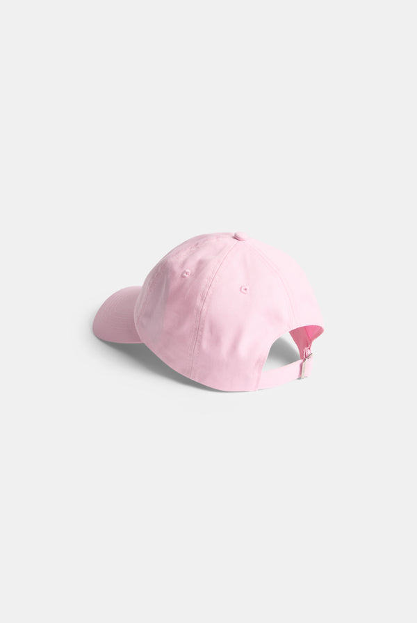 Displays the Cherry Blossom 'Juicy' branded  I want candy baseball cap 