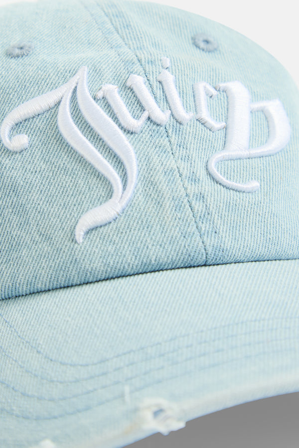 LIGHT DENIM JUICY CAP
