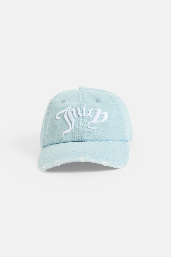 LIGHT DENIM JUICY CAP
