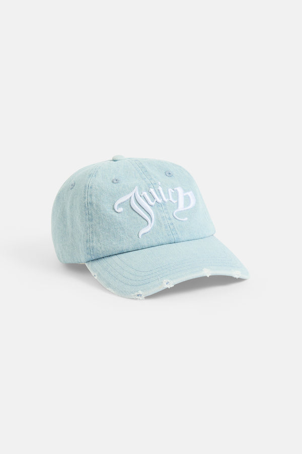 LIGHT DENIM JUICY CAP