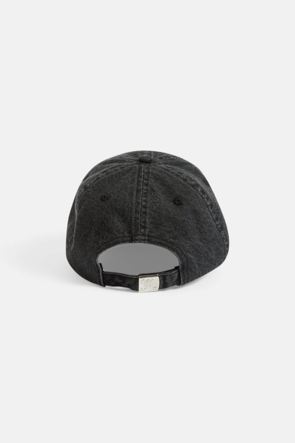 GREY DENIM JUICY CAP