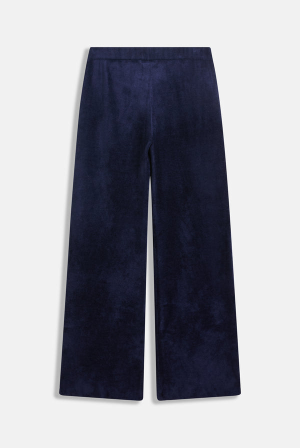 NIGHT SKY LUXE KNIT STRAIGHT LEG PANT