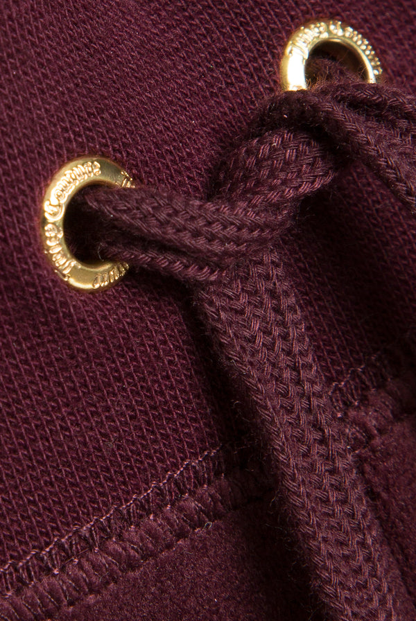Winetasting Wide Leg Classic Velour Track Pant