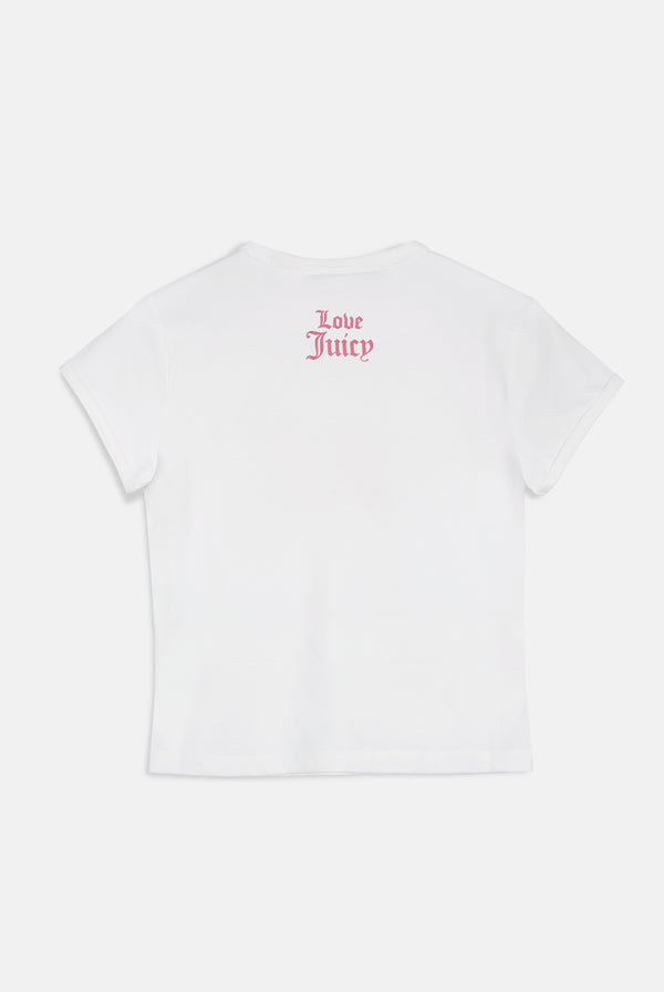 THE ICONS | WHITE CALL ME BABY TEE