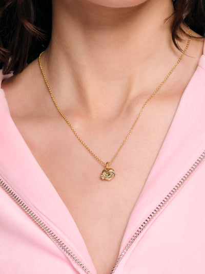 GOLD TONE ICON HEART SMALL PENDANT