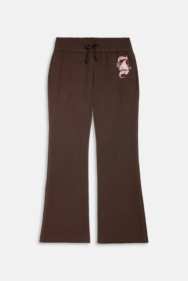 JAVA RELAXED FIT FLARE FLEECE TRACKPANT