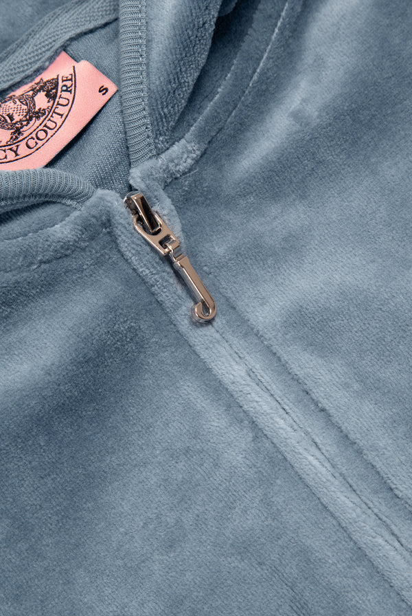 BLUESTONE BAMBOO VELOUR HERITAGE HOODIE