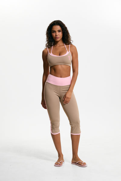 Fungi Sport Contrast Capris