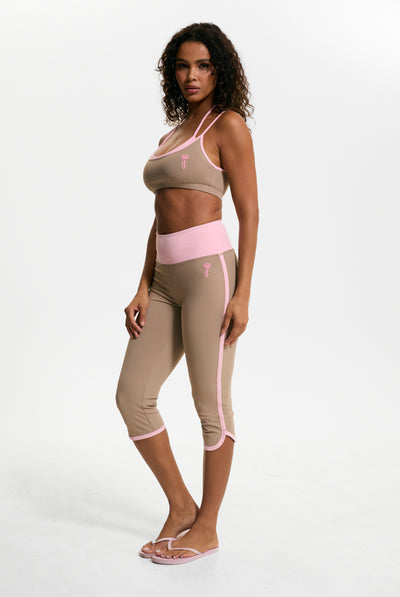 Fungi Sport Contrast Capris
