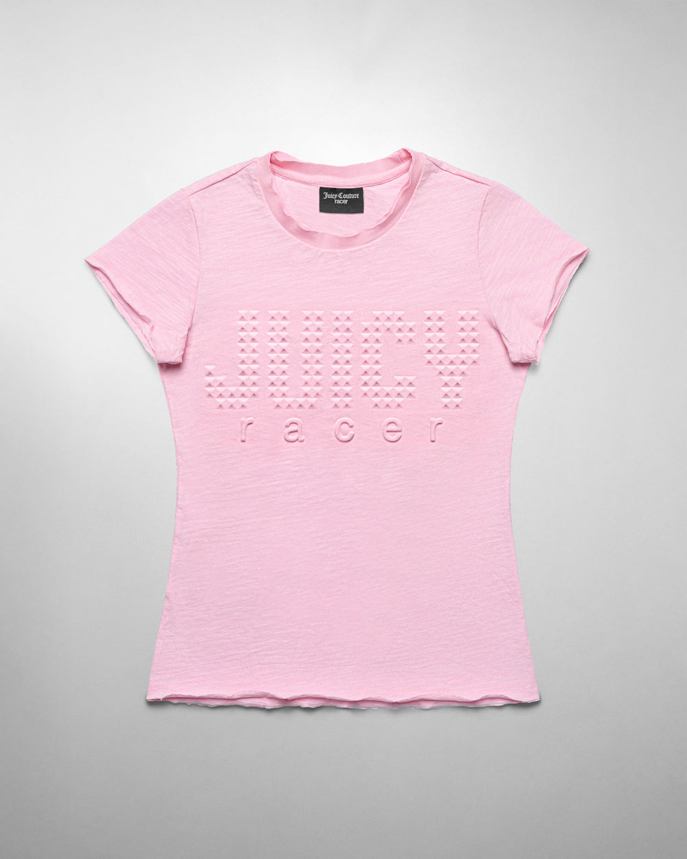 Racer x Juicy Pink Baby Tee