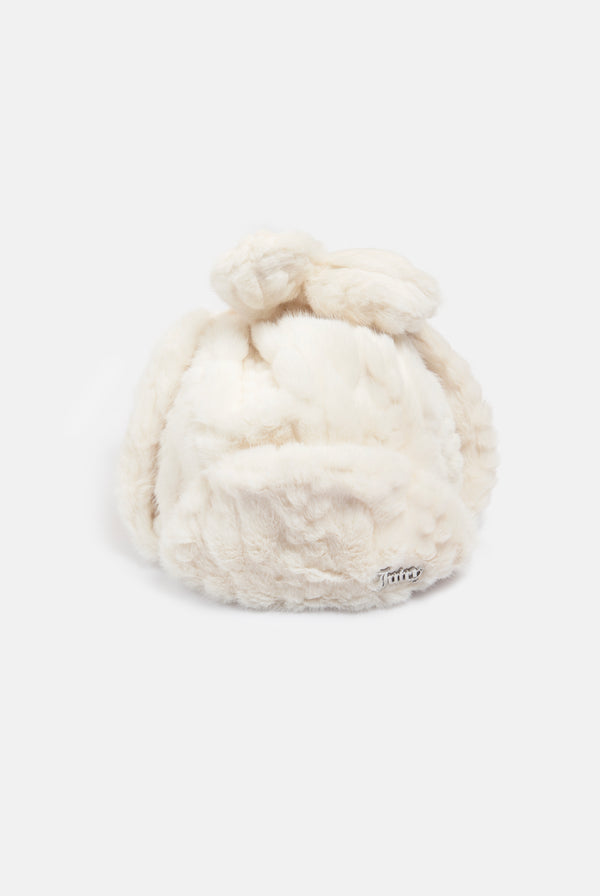 SUGAR SIZZLE FAUX FUR POM POM TRAPPER HAT