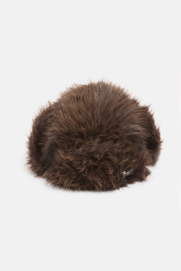 JAVA FAUX FUR TRAPPER HAT