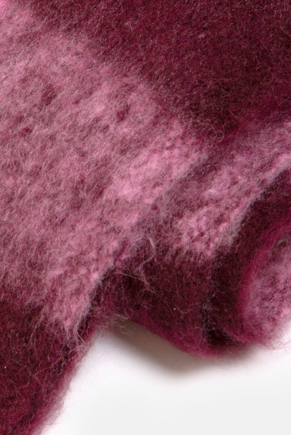 JUICY CHECK FLAT KNIT SCARF