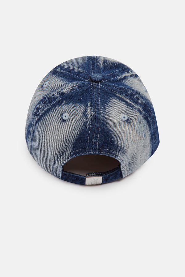 JUICY BLEACH WASH DENIM CAP