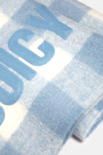 JUICY CHECK FLAT KNIT SCARF