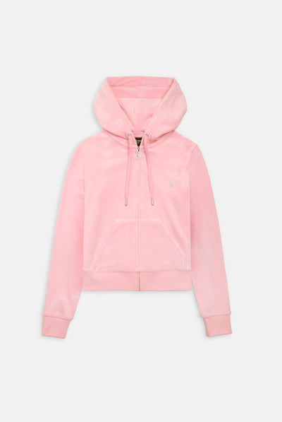 JUICY PINK BRIDESMAID CLASSIC VELOUR HOODIE