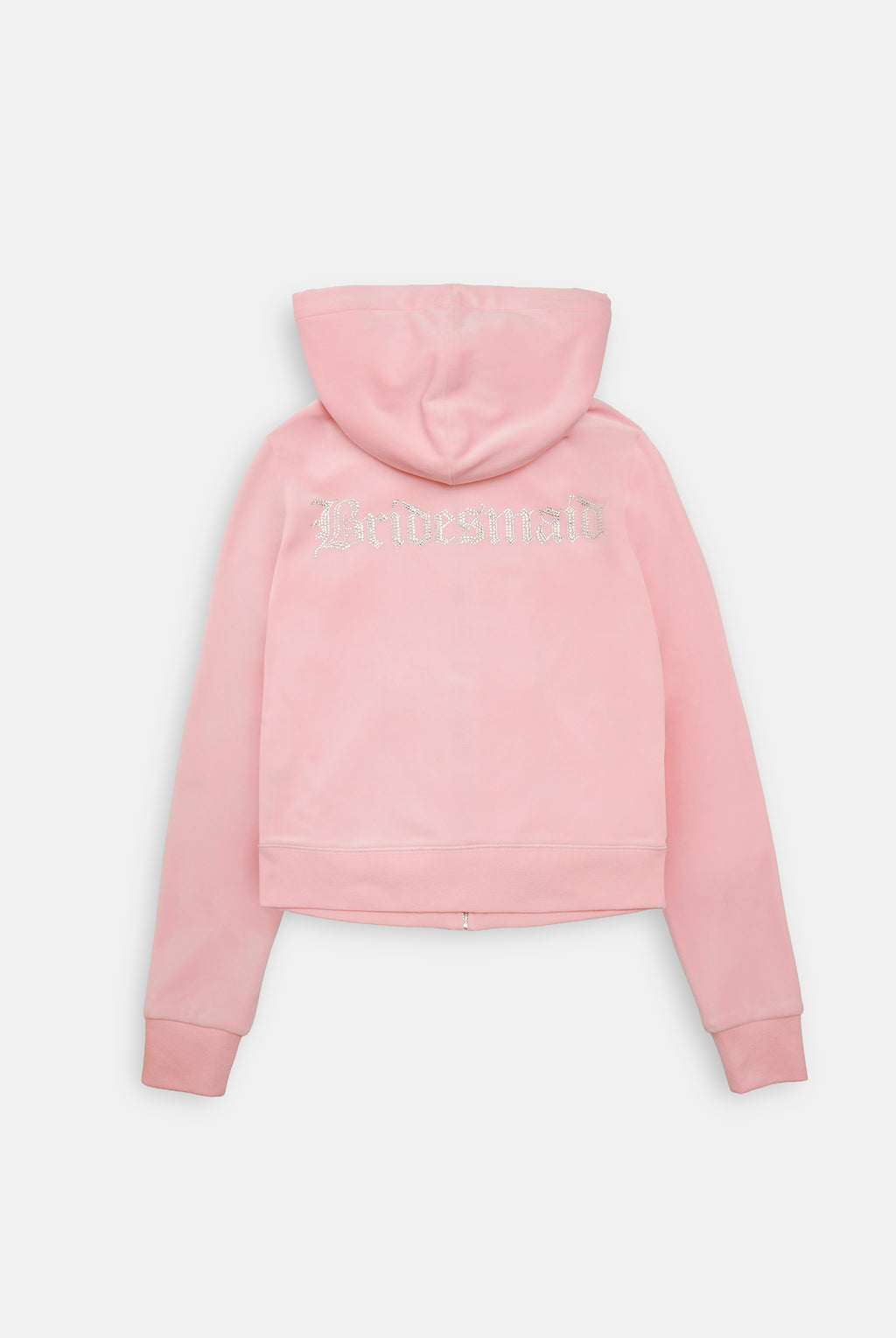 JUICY PINK BRIDESMAID CLASSIC VELOUR HOODIE