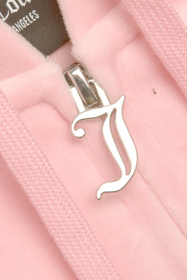 JUICY PINK BRIDESMAID CLASSIC VELOUR HOODIE