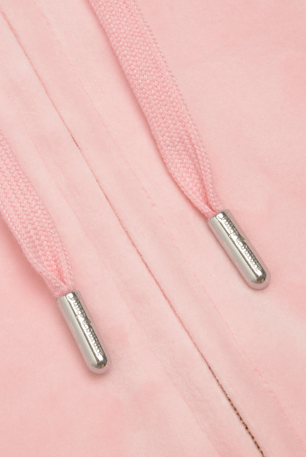 JUICY PINK BRIDESMAID CLASSIC VELOUR HOODIE