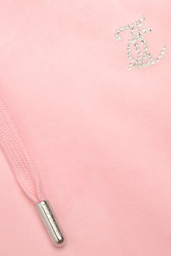 JUICY PINK BRIDESMAID CLASSIC VELOUR HOODIE