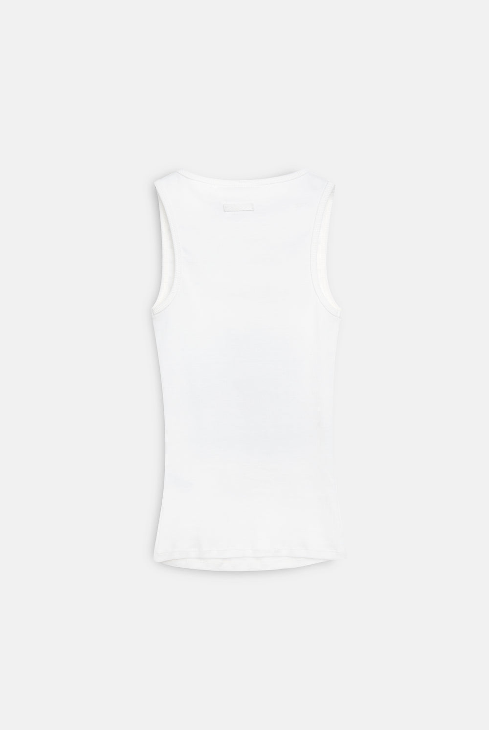 Displays the White 'Juicy' branded Choose juicy vest top 