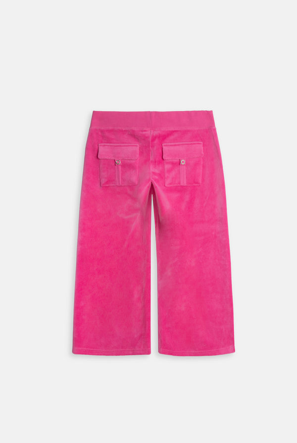 NOSTALGIA PINK OG STRAIGHT POCKETED CAPRI PANTS