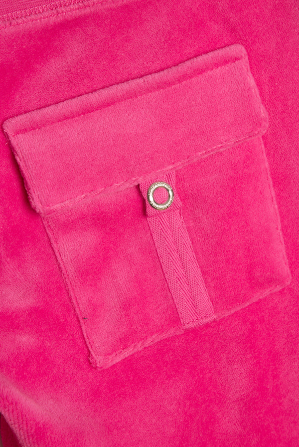 NOSTALGIA PINK OG STRAIGHT POCKETED CAPRI PANTS