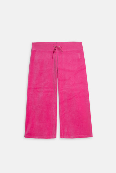 NOSTALGIA PINK OG STRAIGHT POCKETED CAPRI PANTS