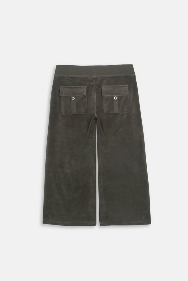 RAVEN OG STRAIGHT POCKETED CAPRI PANTS