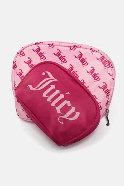 PINK GRAPHIC COSMETIC BAG