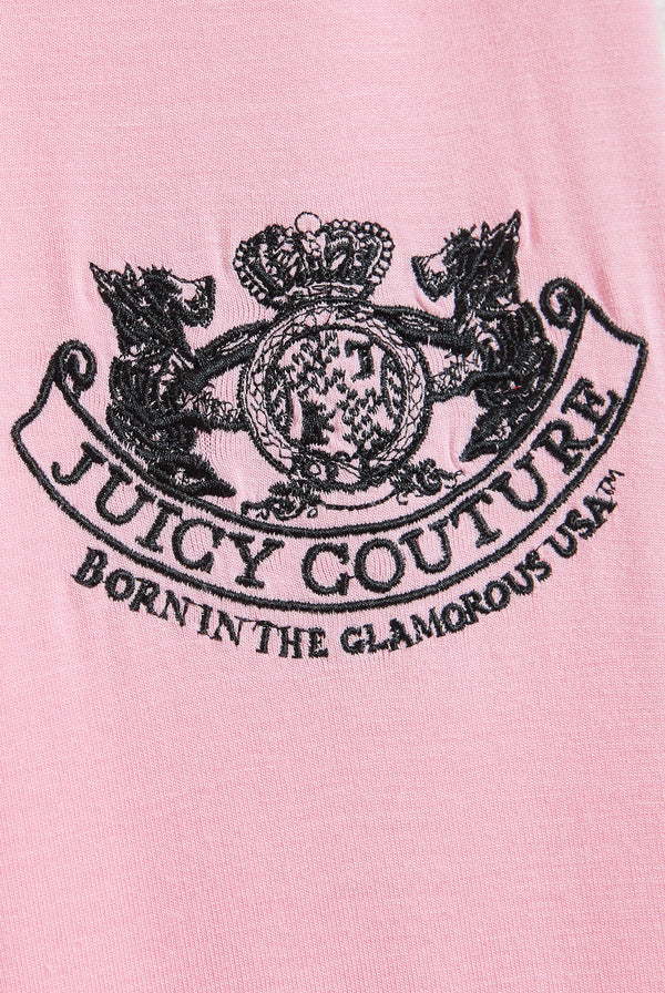 JUICY PINK JUICY DOG CREST PYJAMA SET