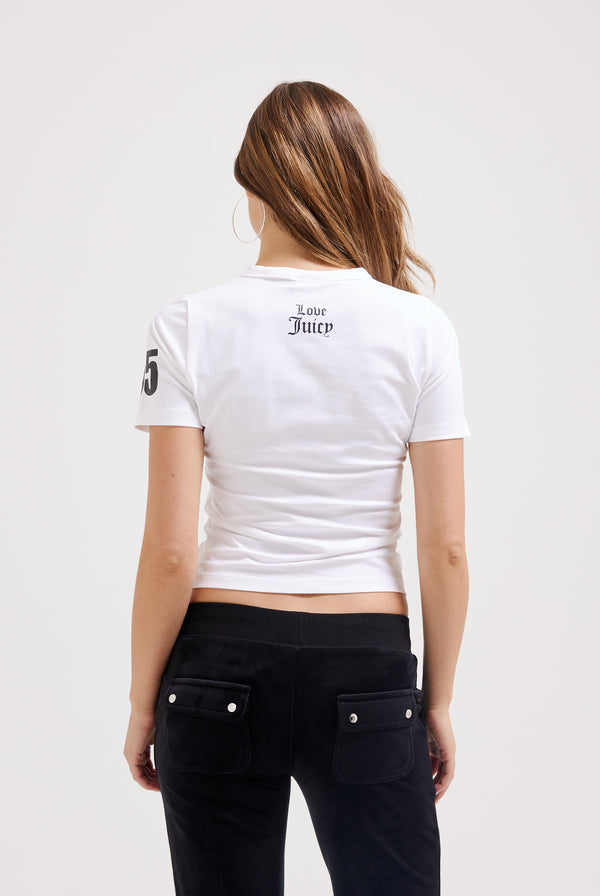 THE ICONS / WHITE 'CHOOSE JUICY' TEE