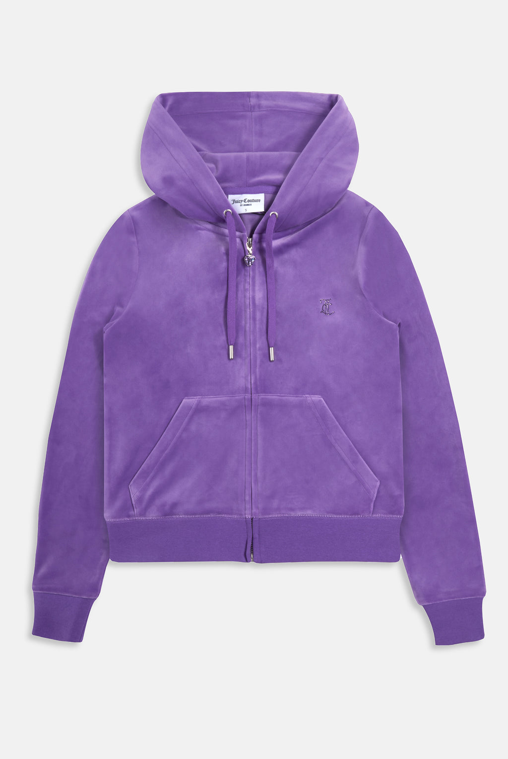 CHIVE BLOSSOM JEWELLED CLASSIC VELOUR ROBERTSON HOODIE