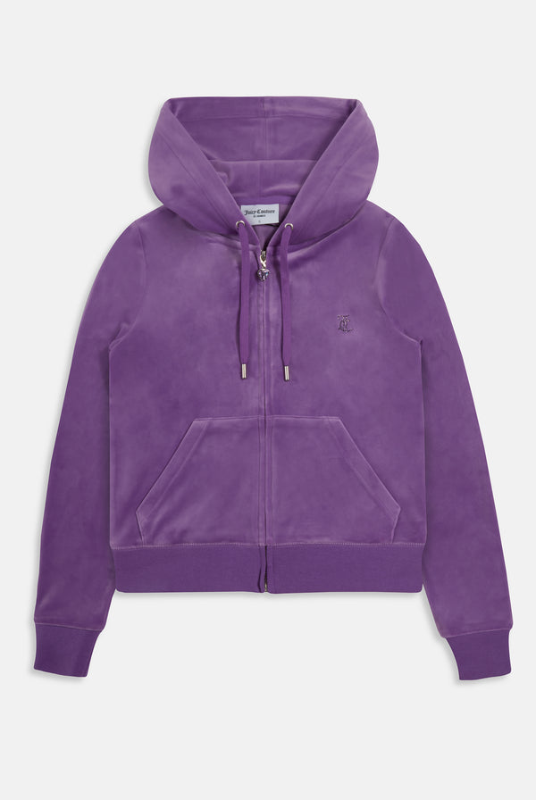 CHIVE BLOSSOM JEWELLED CLASSIC VELOUR ROBERTSON HOODIE