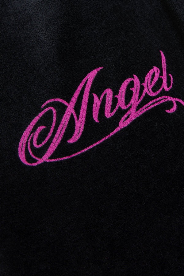 BLACK JUICY ANGEL OG STRAIGHT LOW RISE PANT