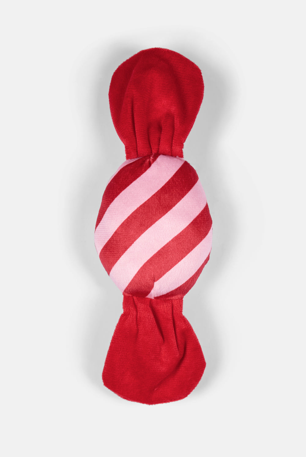 Displays the Red/Pink 'Juicy' branded Candy Pet Toy