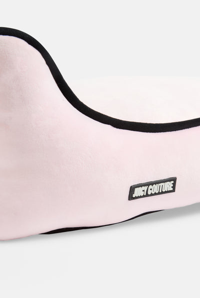 MEDIUM ALMOND BLOSSOM VELOUR JUICY PET BED