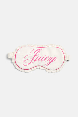 Displays the Marshmallow 'Juicy' branded Crown Shirt Pyjama Set
