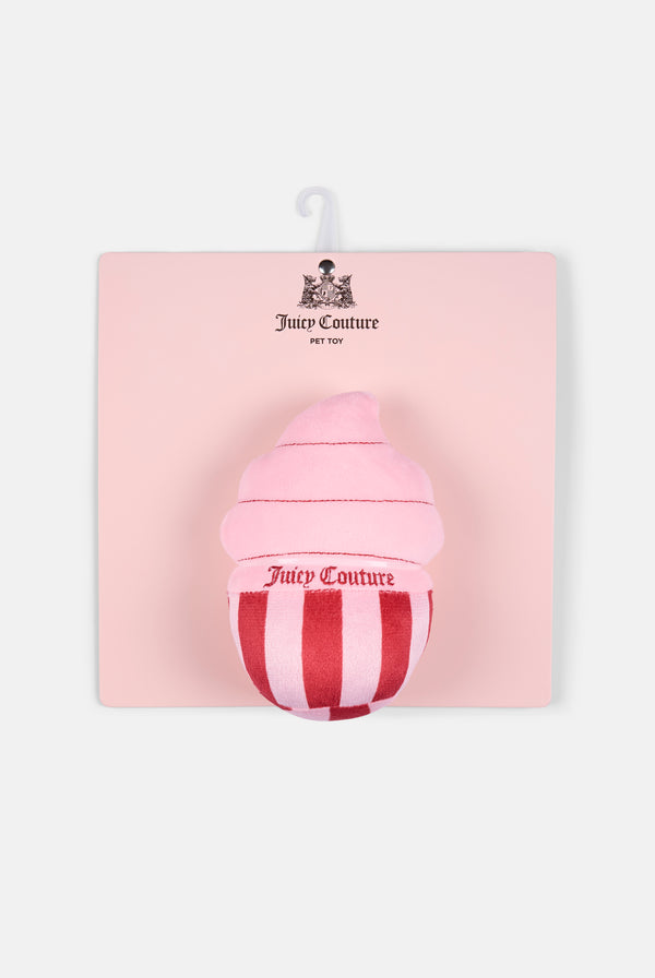 Red/Pink Cupcake Pet Toy