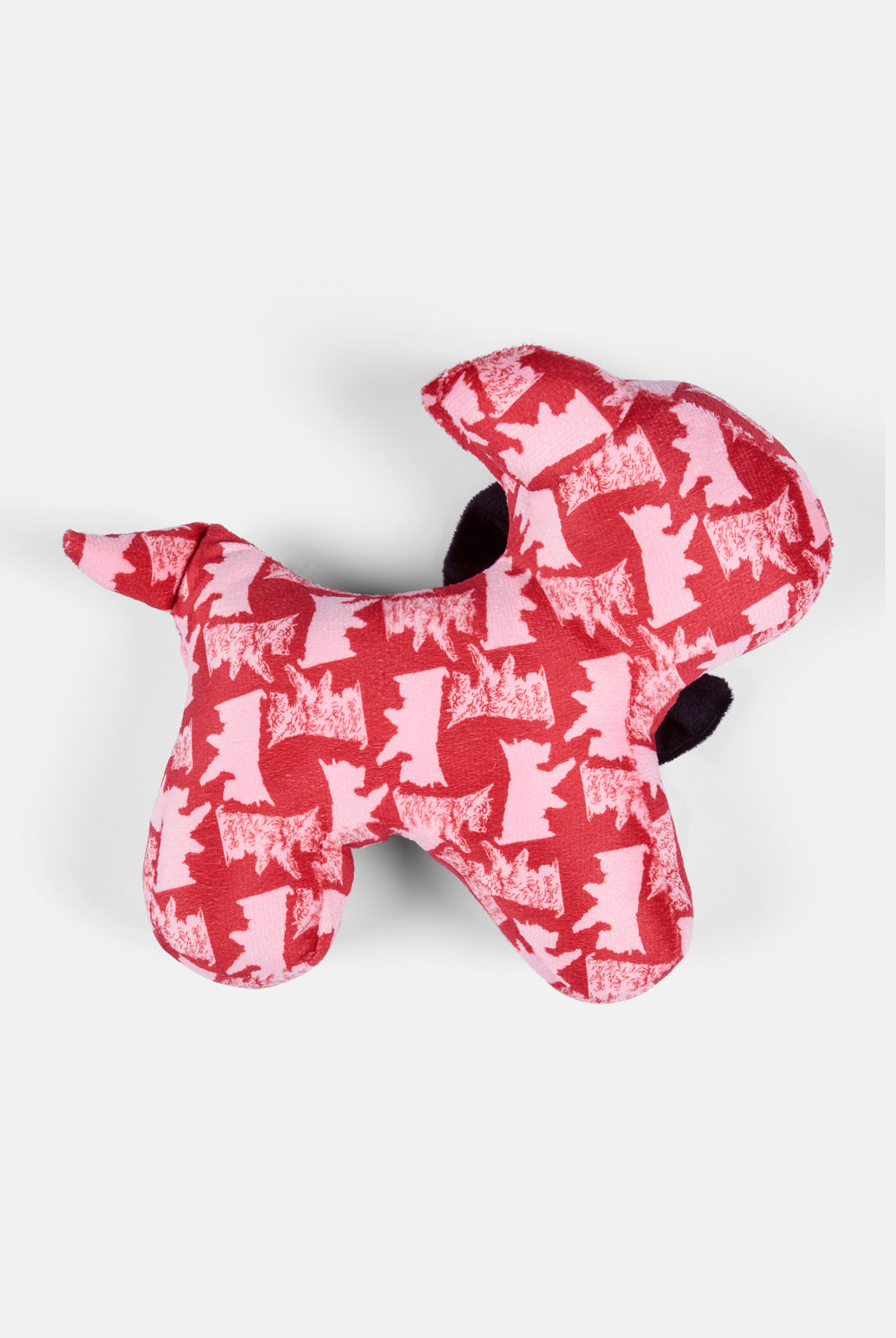 Displays the Red/Pink 'Juicy' branded Dog Pet Toy