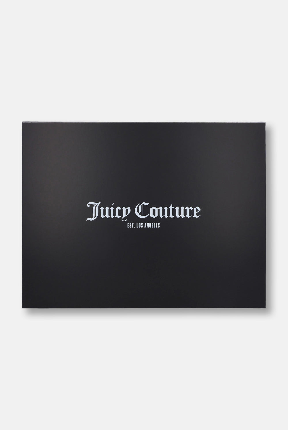 Displays the 'Juicy Couture' Gift Wrapping packaging 