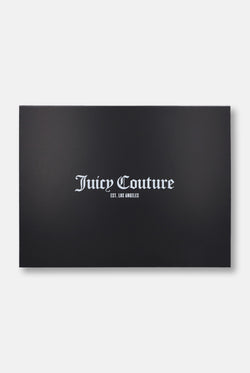 Displays the 'Juicy Couture' Gift Wrapping packaging 