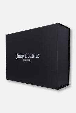 Displays the 'Juicy Couture' Gift Wrapping packaging 